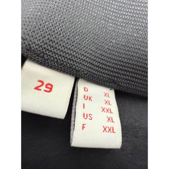 Esprit Women’s Pants Faux Leather Trim Size XL Black - Picture 7 of 15